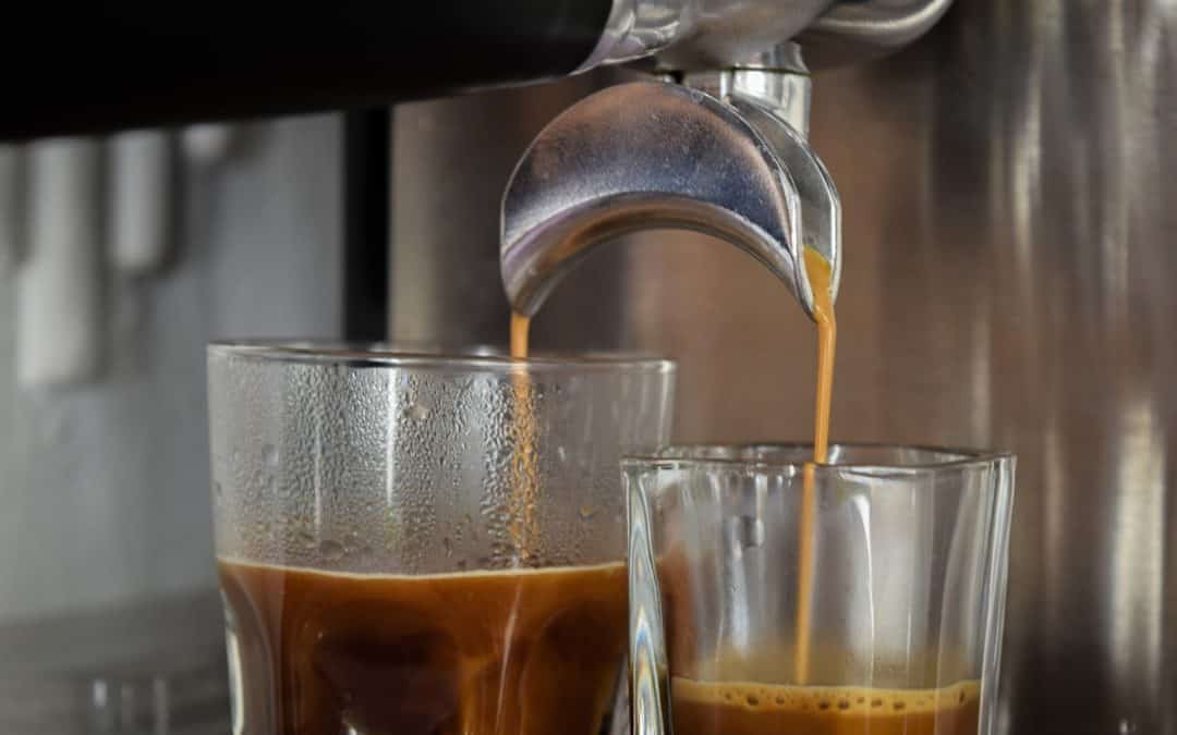 Photo Coffee brewing