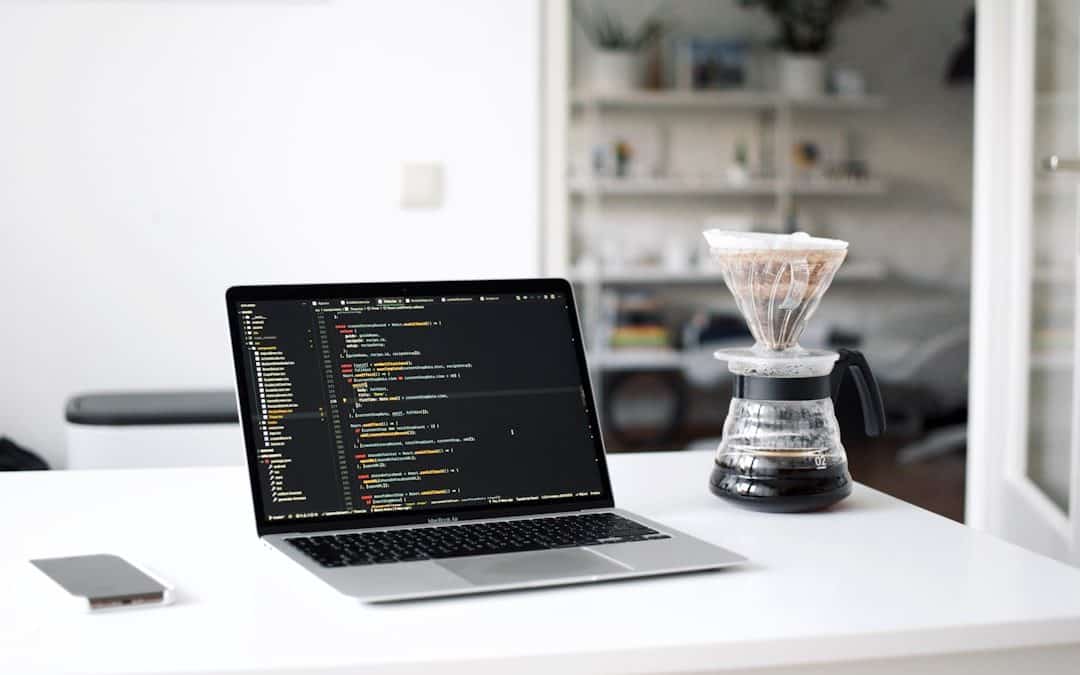 Photo Coffee brewing