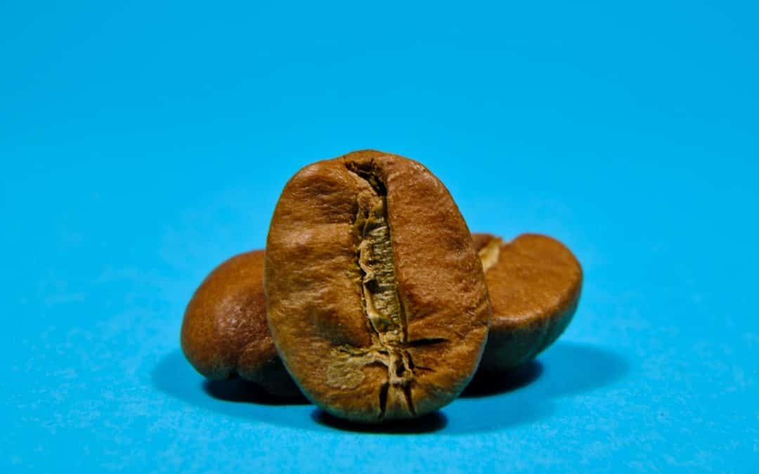 Photo Dark roasted coffee beans