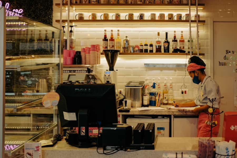 Photo cafe de barista