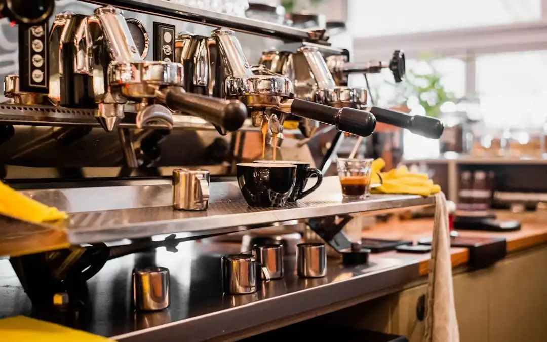 Photo coffee machine