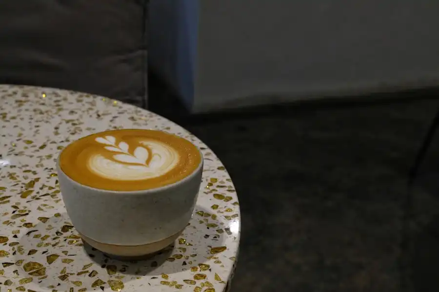 Photo specialty decaffeinated café